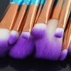 10pcs Mermaid Makeup Brushes